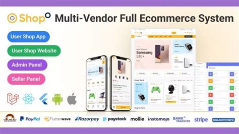 Shopo Ecommerce Multivendor Ecommerce Flutter App With Admin Panel