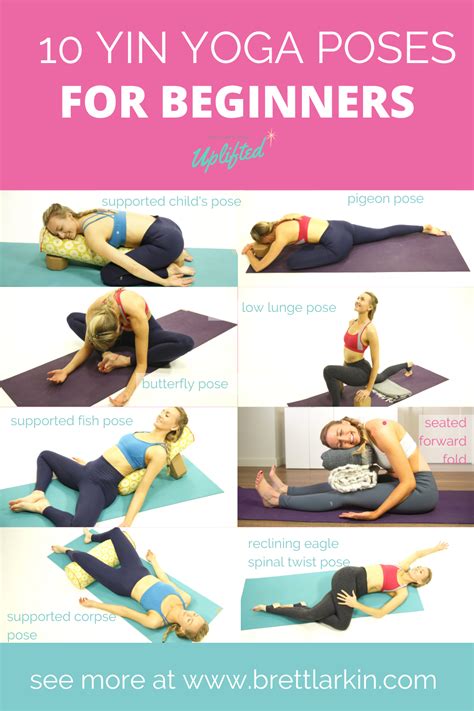 Yin Yoga Poses Chart