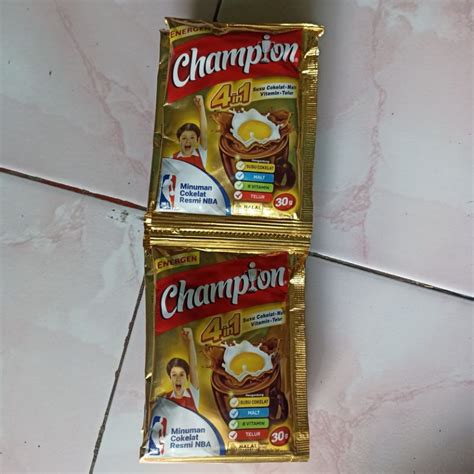 Energen Champion Milk 1 Pack Of 10 Sachets Shopee Philippines