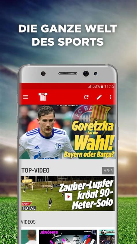 Sport BILD: News & Videos zu Bundesliga und Sport - Android Apps on ...