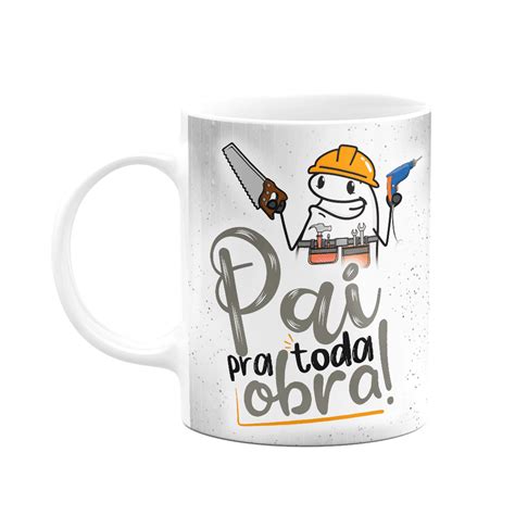 Caneca Flork Pais Pai Pra Toda Obra Ml Kabum