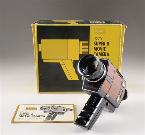 Vintage Sears Super 8 Movie Camera and Bell & Howell Movie Projector | EBTH