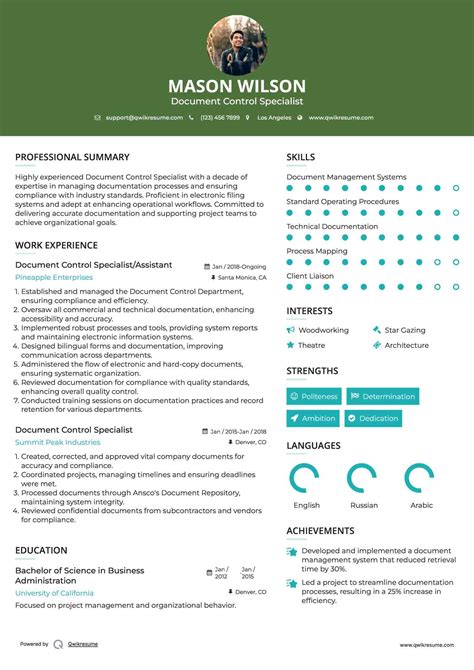 A document control specialist manages surprising data sets 4