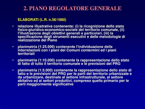 PPT 1 PIANO REGOLATORE GENERALE INTERCOMUNALE PowerPoint