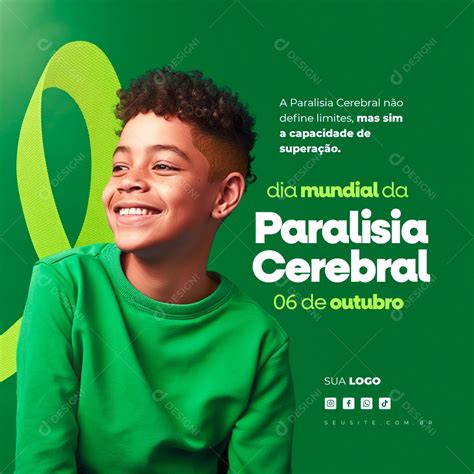 Social Media Dia Mundial Da Paralisia Cerebral De Outubro Psd