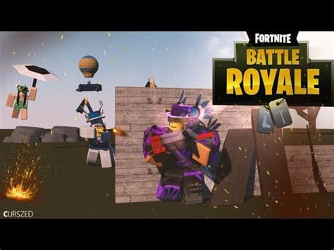 Fortnite Battle Royale On Roblox Youtube