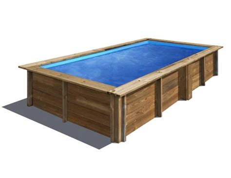 Sunbay Lemon Rectangular Wooden Pool X X Cm All In Pools