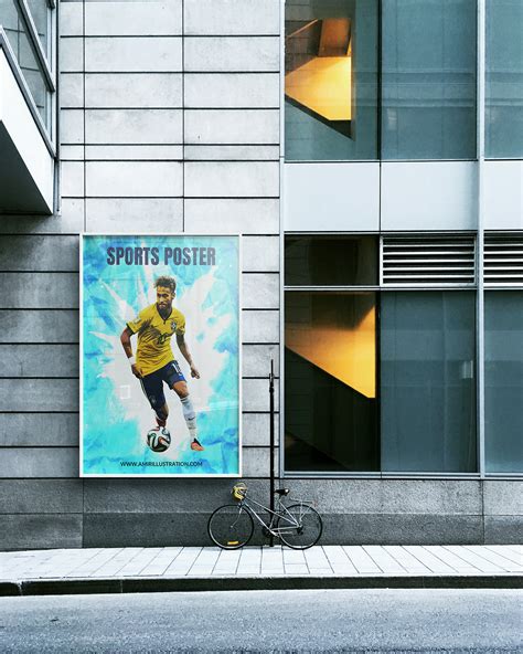 Free Download Sports Poster Template :: Behance