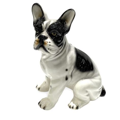 French Bulldog Ceramic Dog Sculpture | Intrada Italy French Bulldog