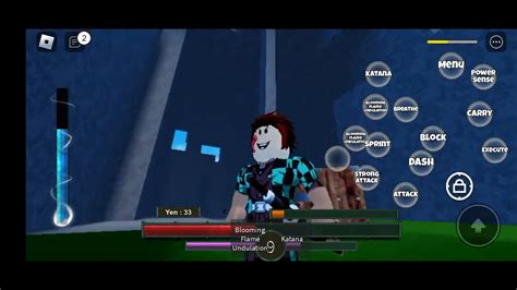 Roblox Demon Slayer Burning Ashes Training Youtube