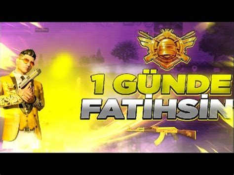 G Nde Fat H Olma En Hizli Rank Kasma Takt Kler Pubg Mob Le Youtube