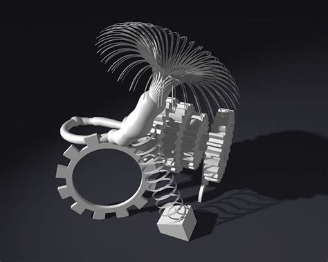 3d Mechanical Objects Flickr Photo Sharing