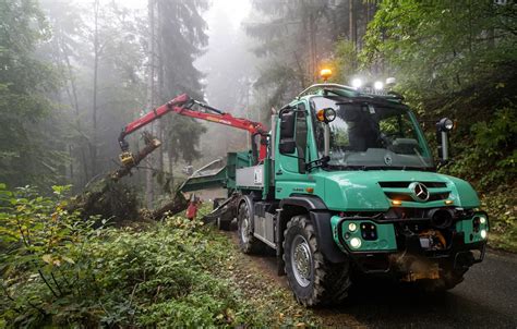 Wallpaper Forest Mercedes Benz Truck Machinery Cmu Unimog U430