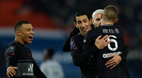 Verratti Et Ramos Buteurs La Belle Soirée Du Psg Fans De Foot