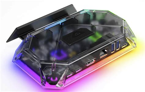 Jsaux Reveals A Transparent Rgb Docking Station For The Steam Deck Rog