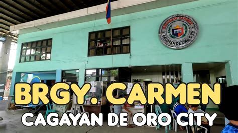 Walking Tour Part Barangay Carmen Cagayan De Oro City Philippines