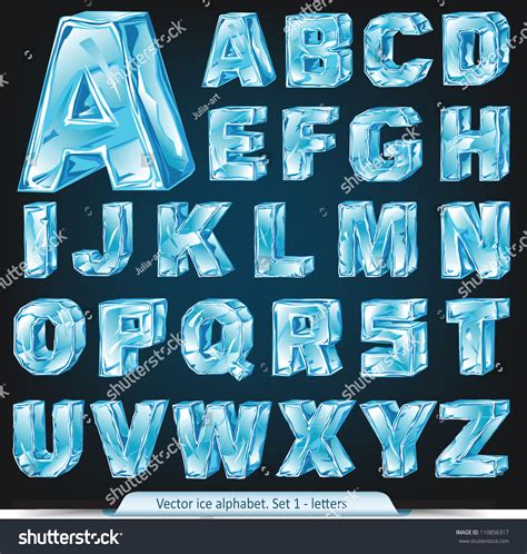 Ice Letters Font