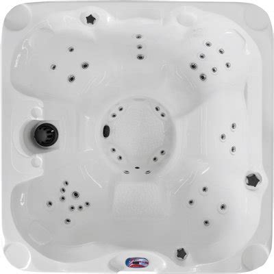 American Spas Person Jet Acrylic Square Hot Tub With Ozonator Wayfair