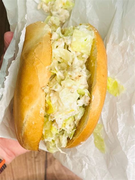 Mouthwatering Chopped Chicken Caesar Salad Bagel Lunch Hack Daisies And Pie