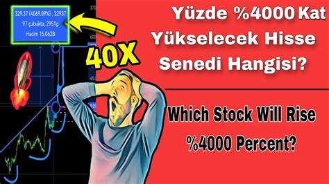 YÜZDE 4000 YÜKSELECEK HİSSE SENEDİ HANGİSİ Hisse Analizleri 2023