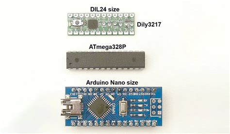 Already Compact Arduino Nano Scaled-Down Into a Breadboard Friendly ...