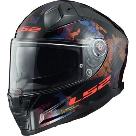 Casque Int Gral Ls Ff Vector Ii Kamo Ece Moto Expert