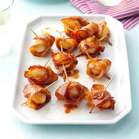 Bacon Water Chestnut Wraps Recipe Cart