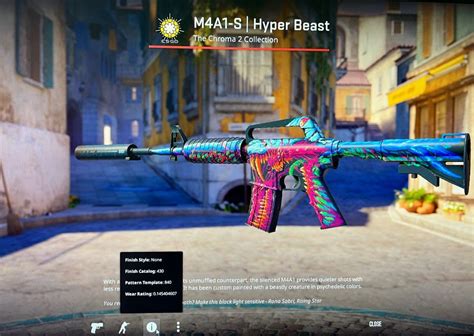 Csgo Cs2 M4a1 S Hyper Beast Mw Video Gaming Gaming Accessories In