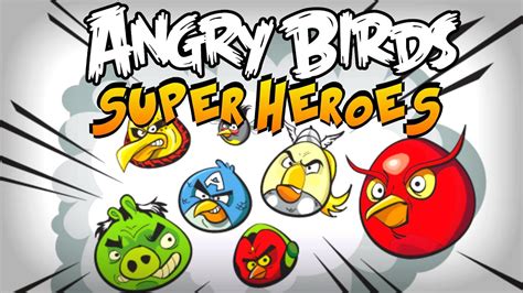 Angry Birds Superheroes Angry Birds Avengers New Angry Birds