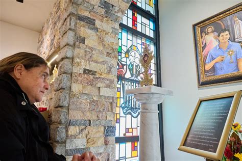 Mother Of Blessed Carlo Acutis Visits Us Invites All To Encounter