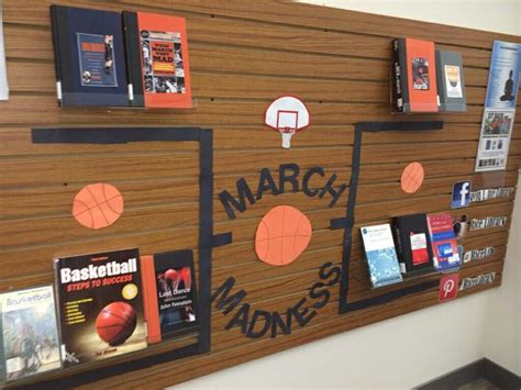 March Madness Display Rice Library Displays Pinterest