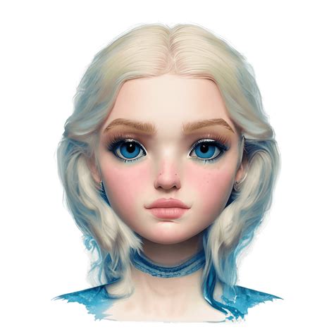 Alien Blonde Regency Woman Creative Fabrica