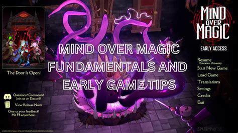 Mind Over Magic Fundamentals And Early Game Tips Youtube