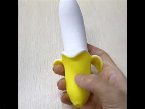 Medical Silicone Sex Toys Cute Banana Dildo Vibrator For Woman Vagina Stimulate YouTube