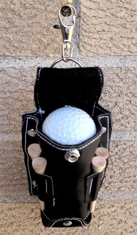 Golf Ball Bag Golf Ball and Tee Holder Golf Accessory Golf - Etsy