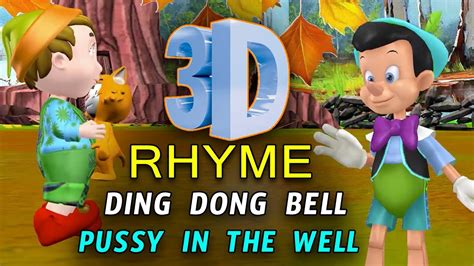 Ding Dong Bell Nursery Rhyme 3d Rhymes For Kids Ding Dong Bell