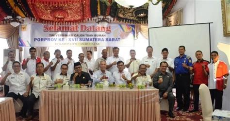 Tanah Datar Siap Jadi Tuan Rumah Porprov Sumbar Ke Sport Center