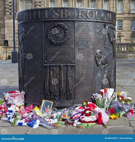 Hillsborough Disaster Memorial Editorial Photography - Image of ...