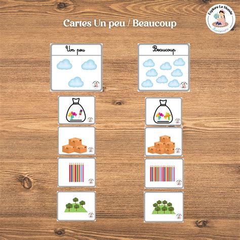 Cartes Un Peu Beaucoup Explore Le Monde Montessori