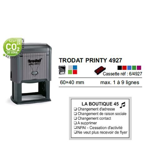 TRODAT PRINTY 4927 - Technigraph