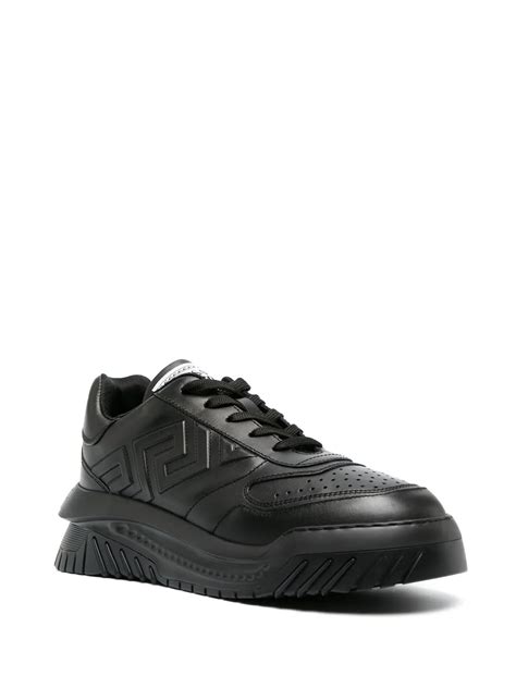 Versace Greca Odissea Sneakers Black Farfetch