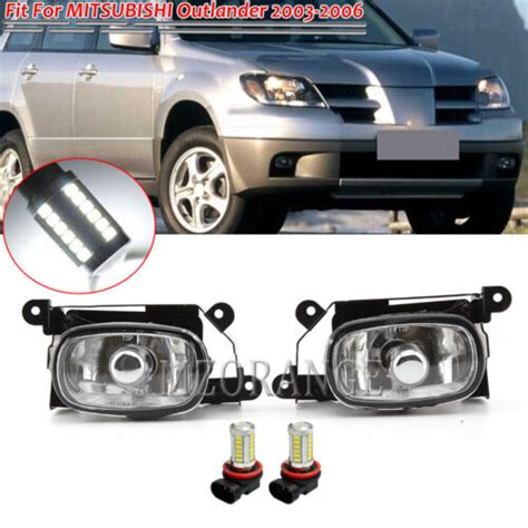 L Mpara Antiniebla Delantera Led Para Mitsubishi Outlander