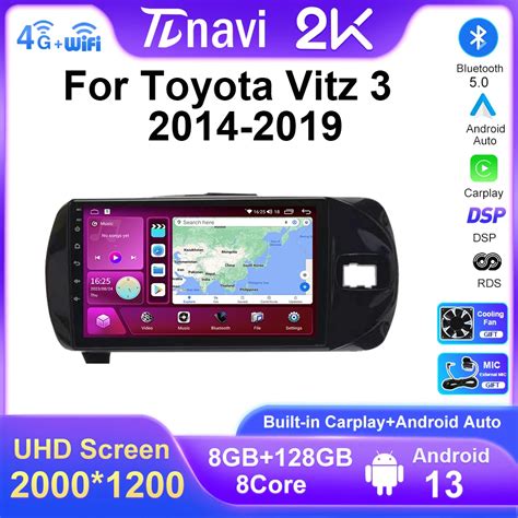 Android For Toyota Vitz Xp Car