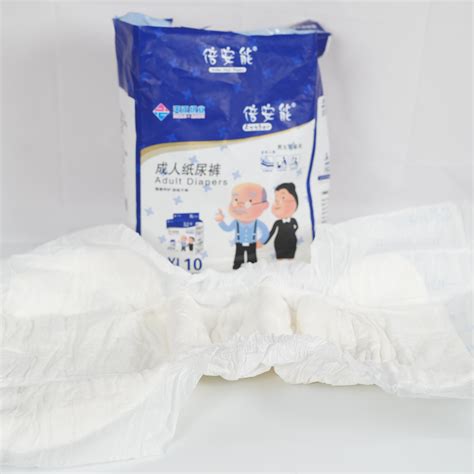 Thickness Soft Disposable Adult Printed Diaper Pants Pull Ups China