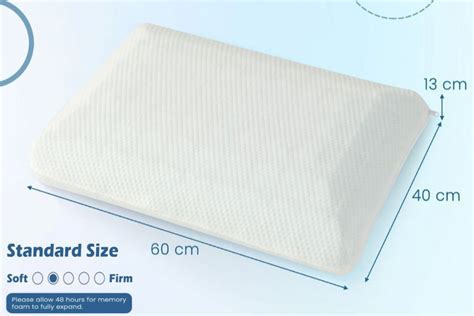 soft cool gel memory foam pillow  pack suits  sleepers