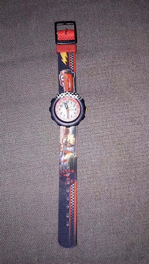 Swatch Uhr Flik Flak Kinder Lightning Mcqueen In 68259 Mannheim For €20