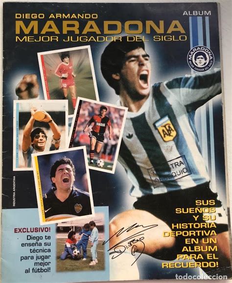 Álbum Diego Armando Maradona Mejor Jugador De Vendido En Venta