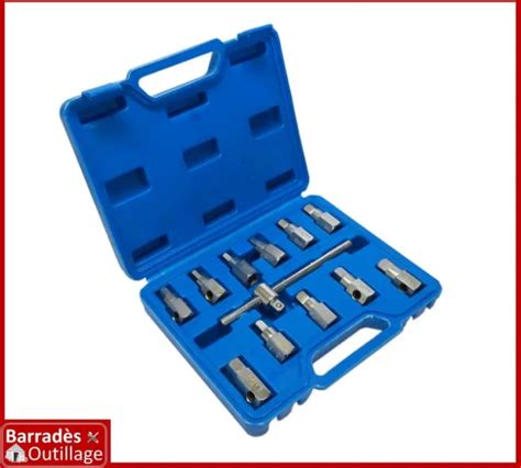 COFFRET DE 12 pièces douilles de vidange pour moteur boîte