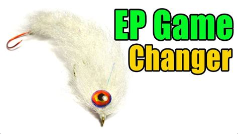 Ep Game Changer Fly Tying Articulated Swimming Baitfish Streamer