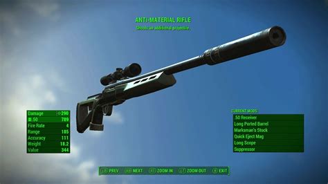 Fallout 4 Two Shot Sniper Rifle Rare Legendary Sniper Rifle And Best Legendary Sniper Rifle